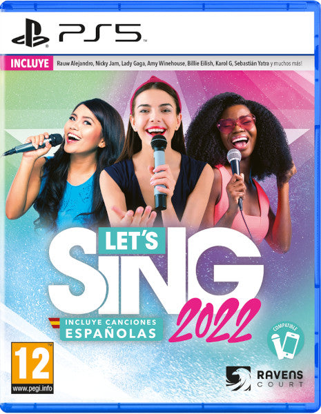 Let's Sing 2022 comprend des chansons espagnoles - PS5 Let's Sing 2022 comprend des chansons espagnoles - PS5